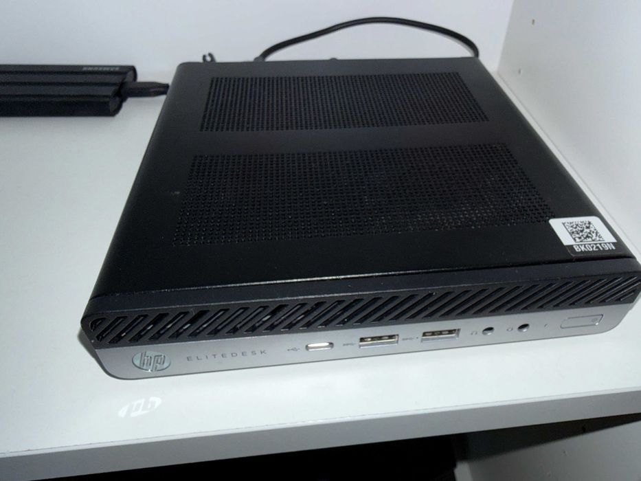 mini pc HP Elitedesk 705 G5 [3400G, 32GB ram]