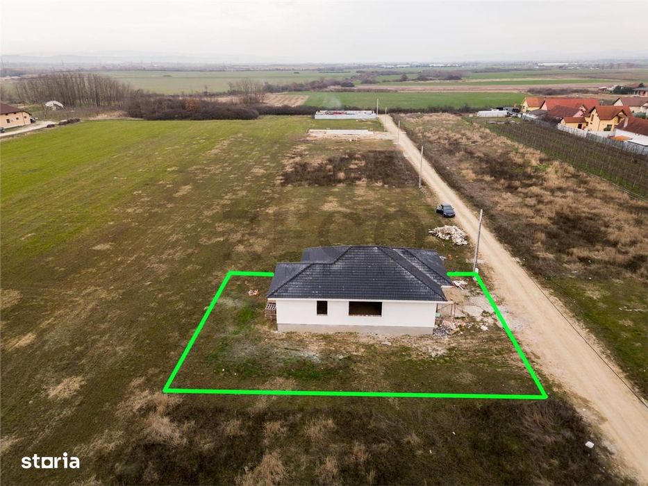 RECO Casa la rosu - 3 dormitoare, plan parter 120 mp utili - Osorhei