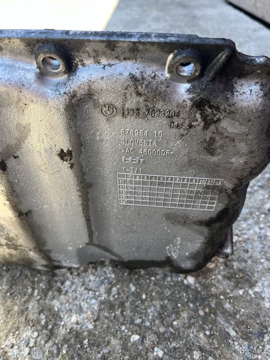 Картер за ф10 258 код на двигателя n57d30a