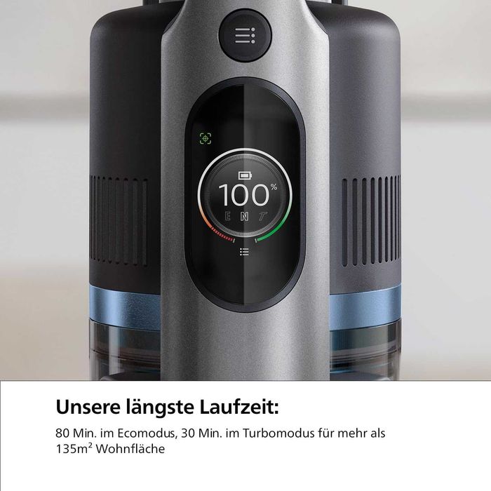 Нова Безкабелна Вертикална Прахосмукачка PHILIPS XC7053/01 Series 7000, 2 години Гаранция, Aqua Модул, Сухо и Мокро Почистване