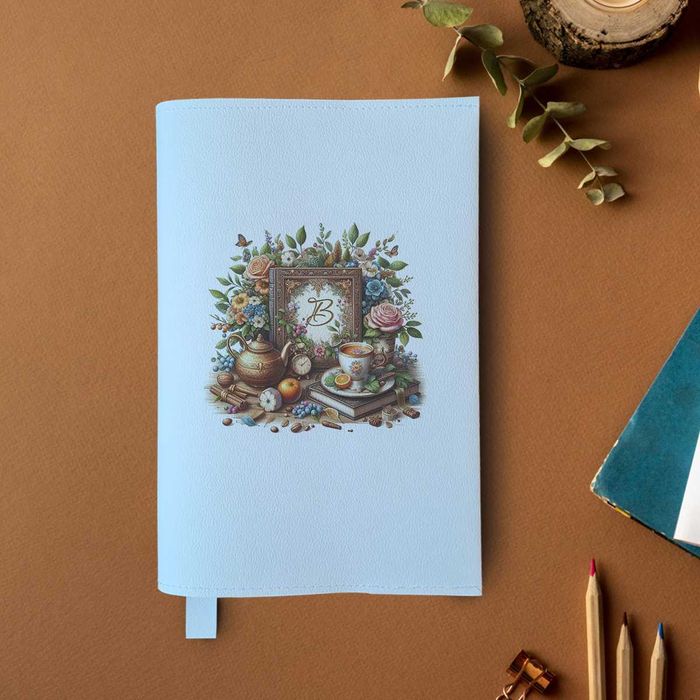 Кожен калъф за книга