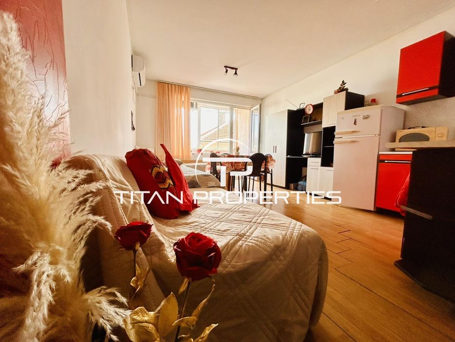 Дава се под наем Едностаен апартамент в Бургас, Сарафово - 30 кв.м за 306 € - Снимка #2