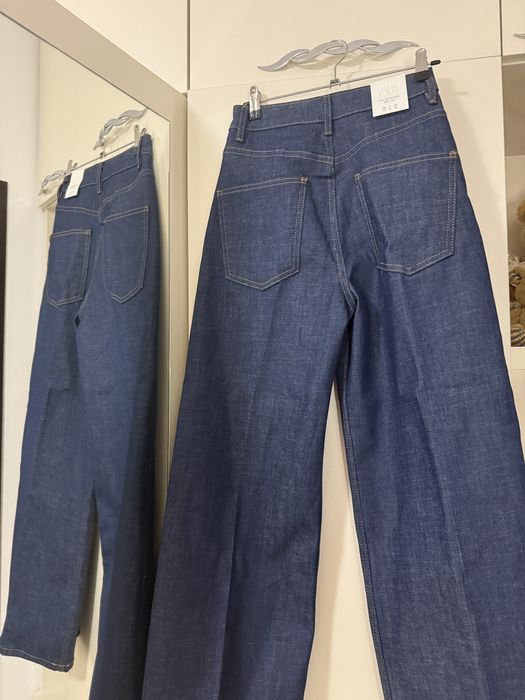 Wide leg дънки zara