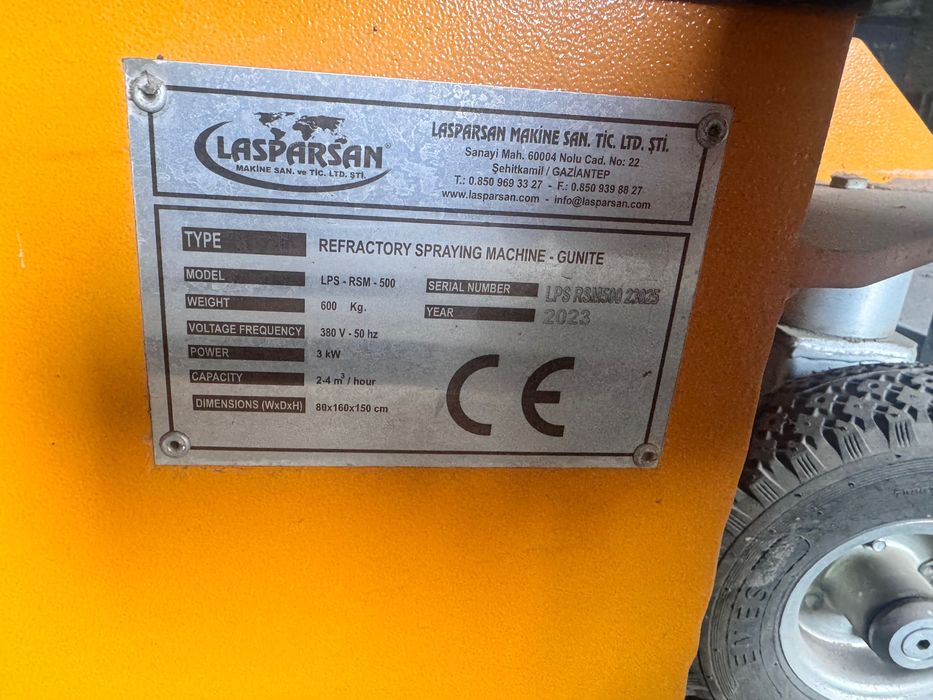 Lasparsan для торкрет бетона распылитель!