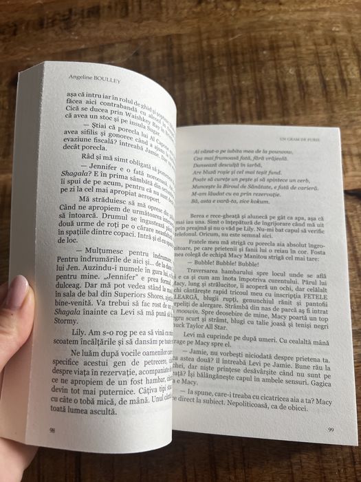 Carte Un gram de furie - Angeline Boulley