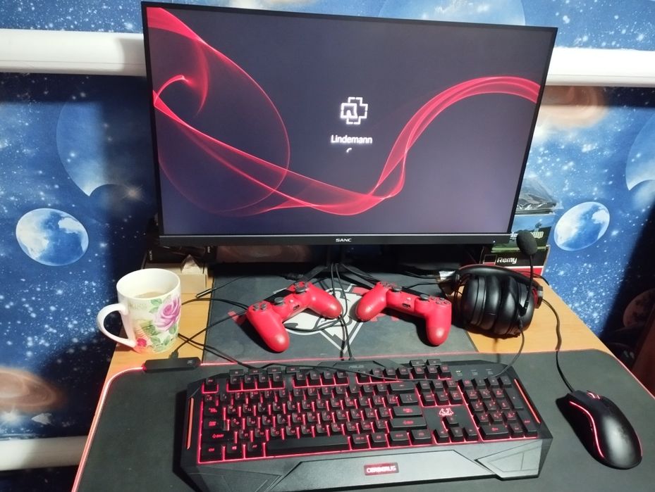 Игровой системный блок + VR очки