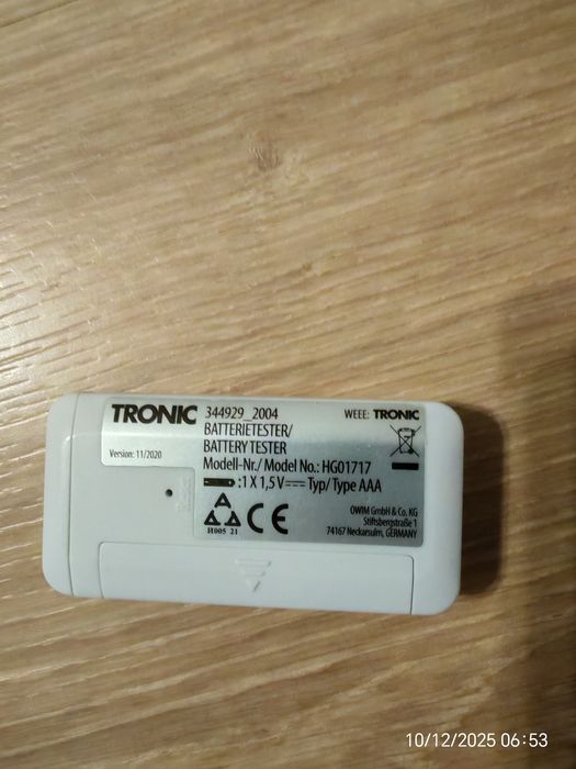 Tester pentru baterii