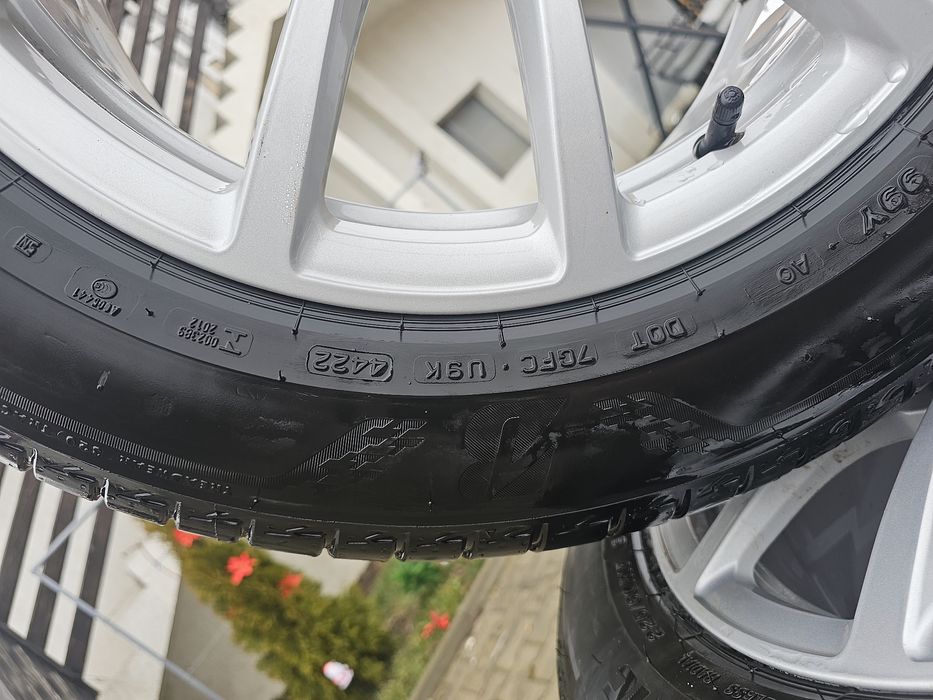 Set 225 60 R17 Jante Audi, VW + Anvelope Bridgestone