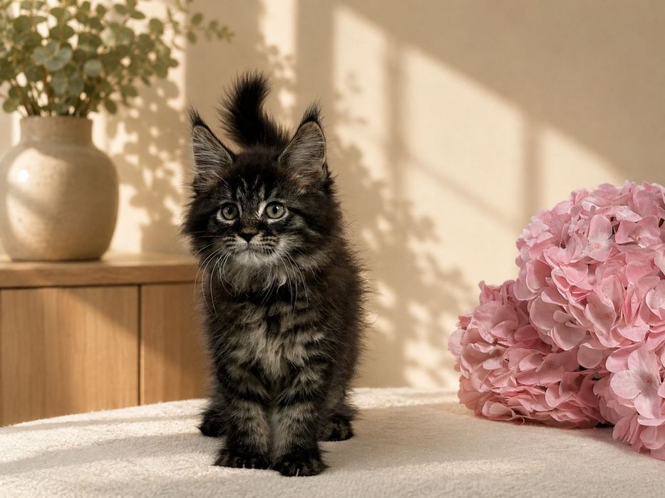 Femela MAINE Coon disponibila!