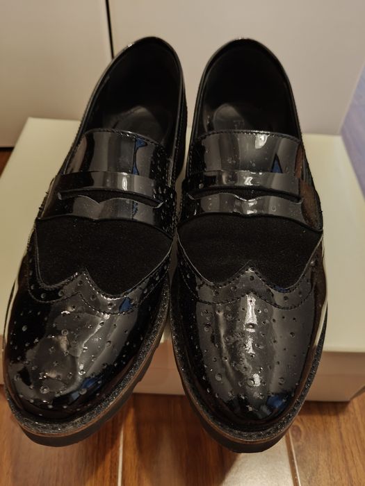 Pantofi Oxford, femei, mărime 40