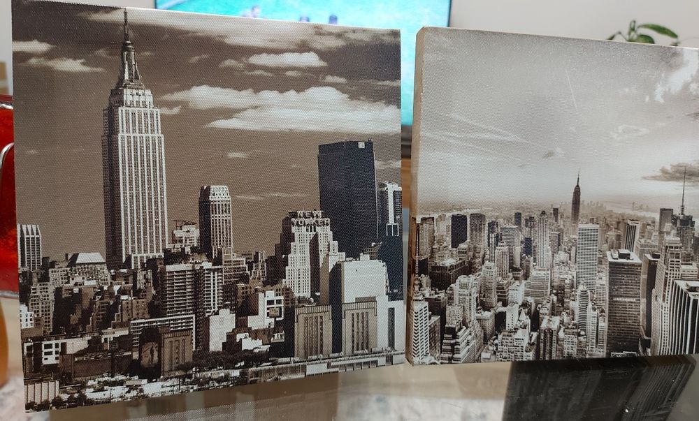 Картини 2 броя урбанизация