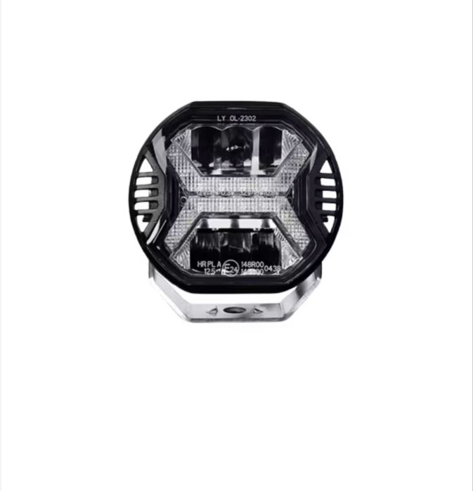 Proiector LED 5.75 inch, spot 12V cu lumina galben-ambar DRL