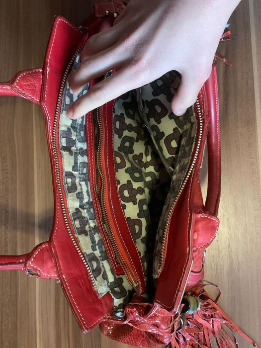 Сумка женская на молнии б/у