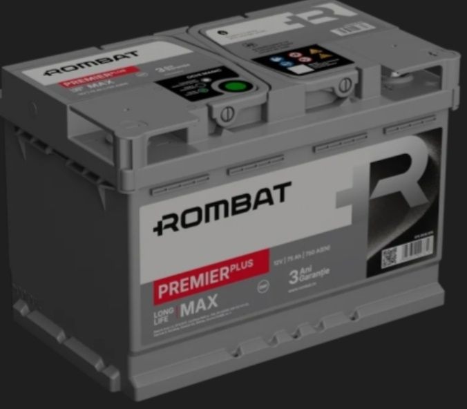 Baterie auto ROMBAT Premier Plus 5752K30075, 75 AH, 750 A