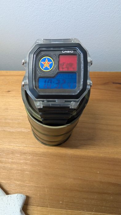 Custom Steaua Casio Royal AE 1200 MOD