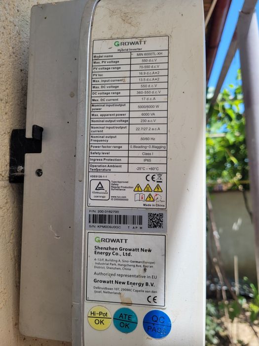 Invertor 6 kw hibrid