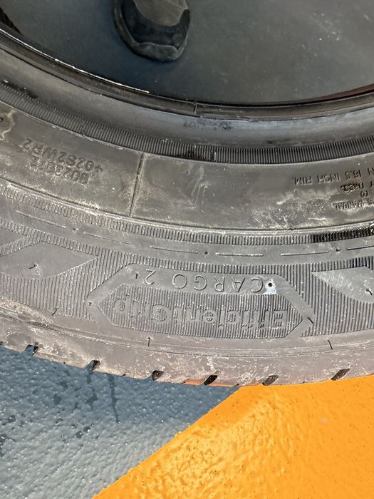 Vand 4 anvelope good year cargo 2 109/107T prima echipare