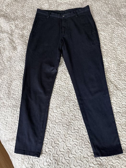 Pantaloni bărbați ZARA – eleganți, bleumarin închis