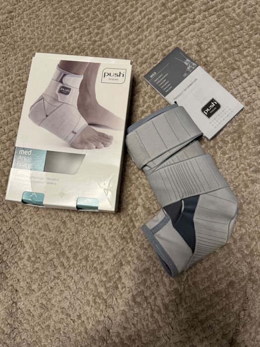 Push Braces ортопедична наколенка за глезен за десен крак