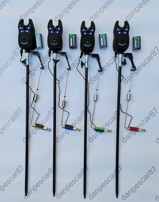 Set 4 Avertizori digitali TLI10 + 4 swingere cu iluminare si 8 Tije