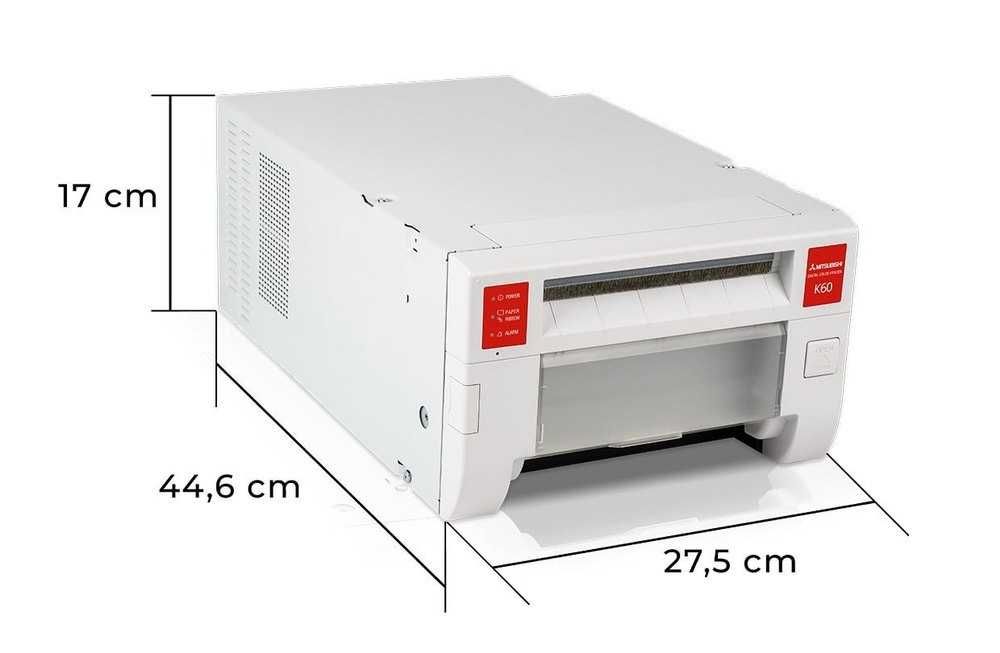 Imprimanta cu sublimare Mitsubishi CP-K60DW-S pentru cabine foto
