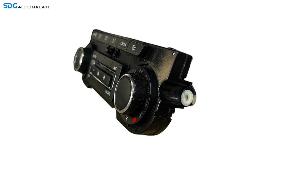 Panou Modul Unitate Comanda AC Aer Conditionat Clima Climatronic Dublu Dual Zone Skoda Octavia 2 2008 - 2013 Cod 3T0907044AR [LC0656]