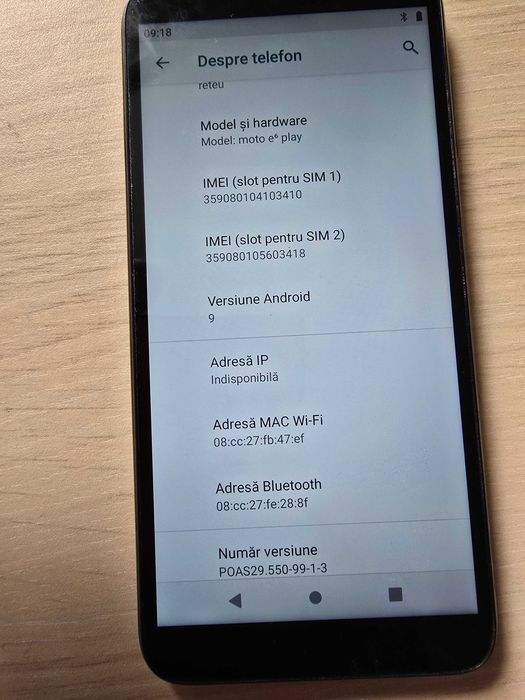 Motorola E6 Play 32GB  dual sim