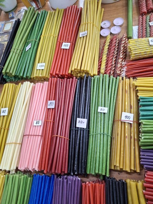 Свечи восковые оптовые цены