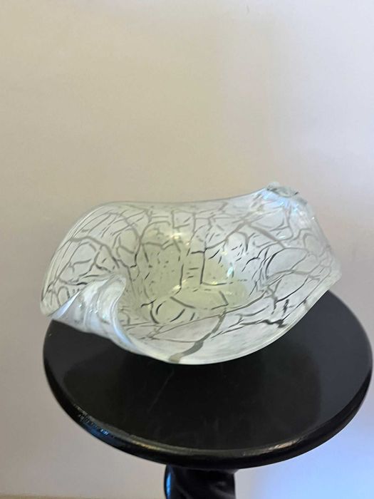 Fructiera centru de masa vechi cristal MURANO bibelouri bibelou