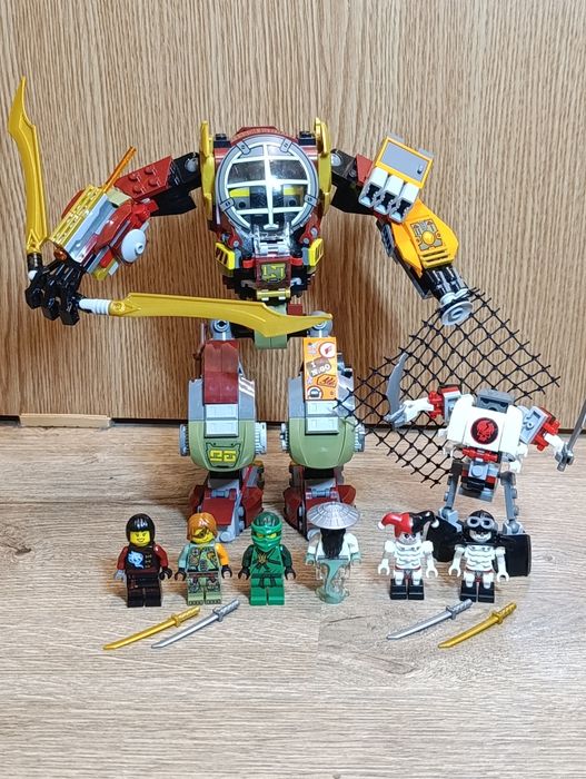 Lego Ninjago Day of The Departed: 70592 Salvage MEC,Sensei Yang, Lloyd