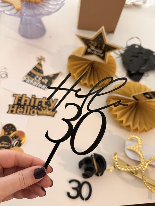 Сет украса за 30-ти рожден ден