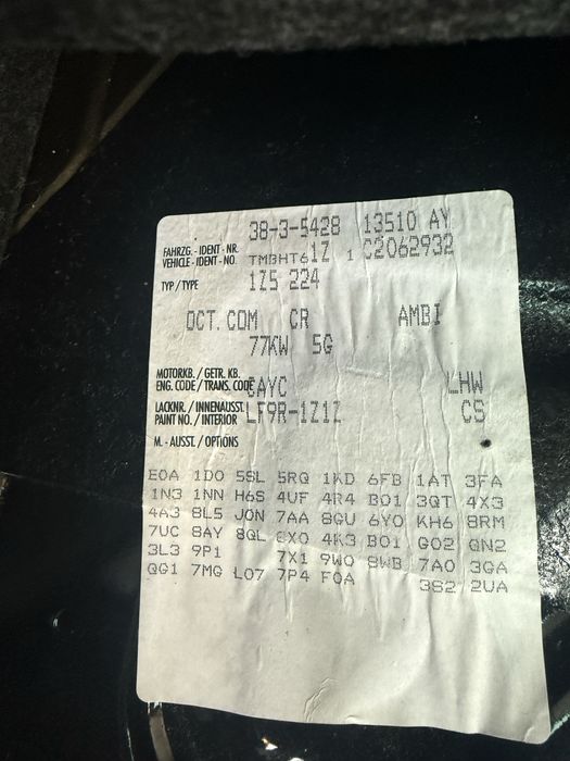 Piese skoda octavia 2 facelift negru