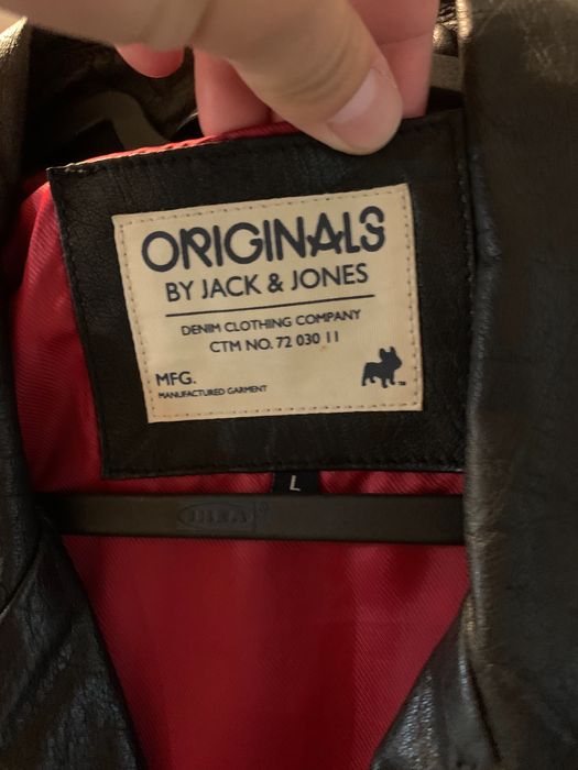 Geaca Piele Jack&Jones Noua