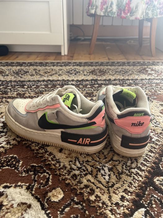 Бели Nike air force Shadow размер 38,5