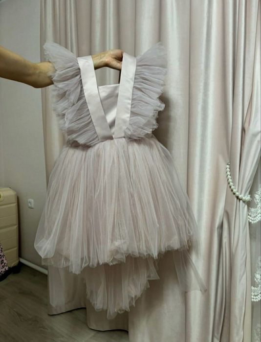 Продам платье 120-146 размера,розовое