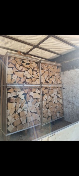 Lemne de foc taiate sparte fag stejar paletizate