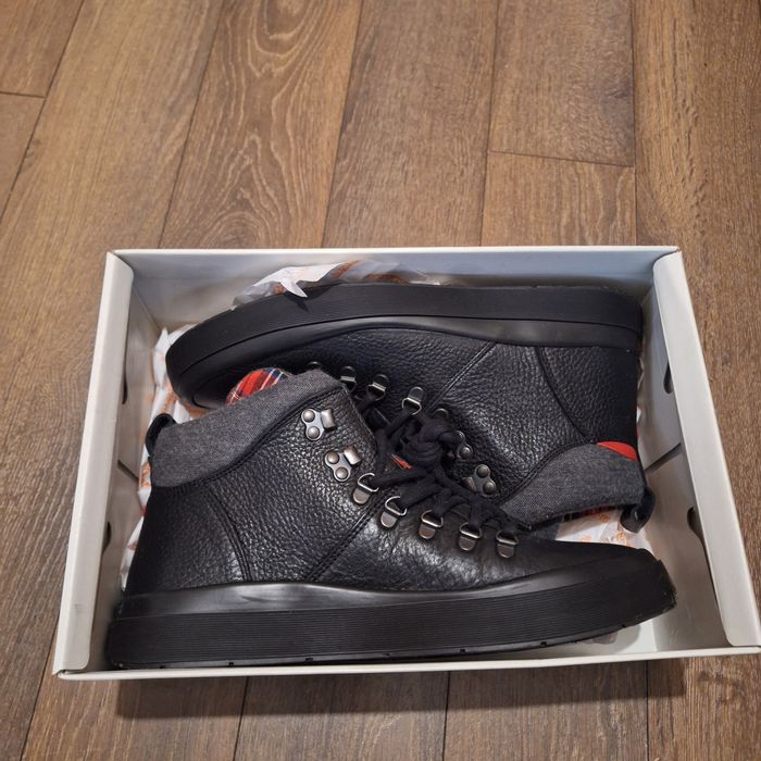 Боти кожени-черни Napapijri