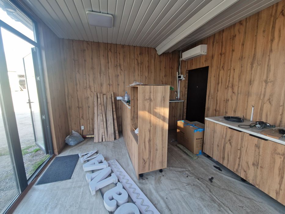 Киоск 5 ×4 утеплённый