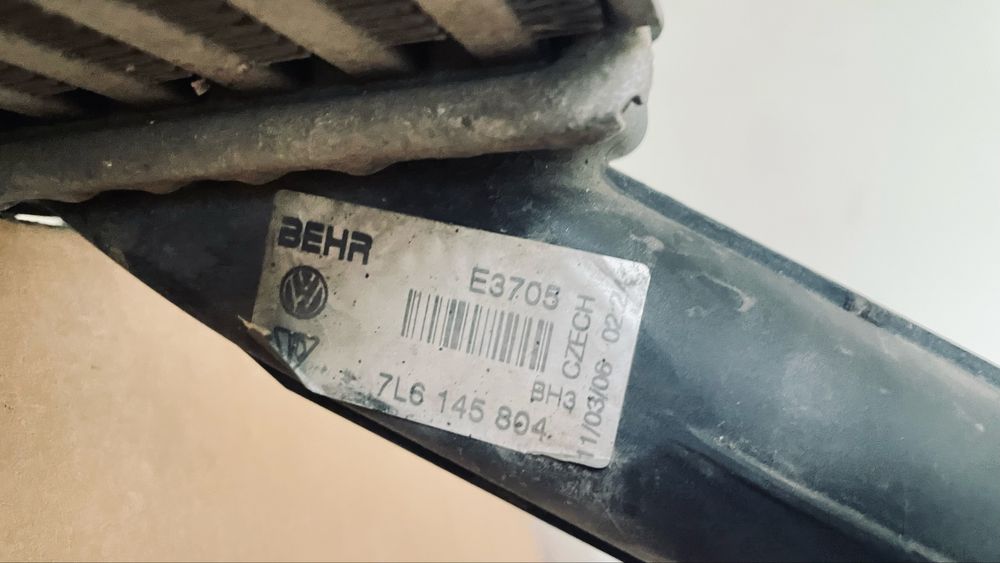 Интеркулер Audi q7 3.0