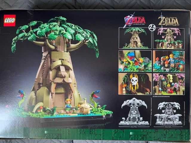 LEGO Легендата за Зелда, Страхотно дърво Деку 2 в 1, 77092, 2500 части