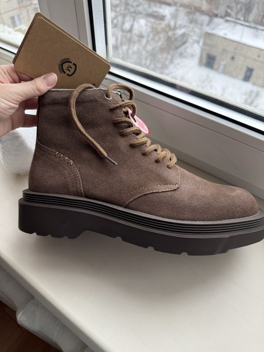Новые мужские ботинки из натуральной замши, 42 р — премиум Taobao