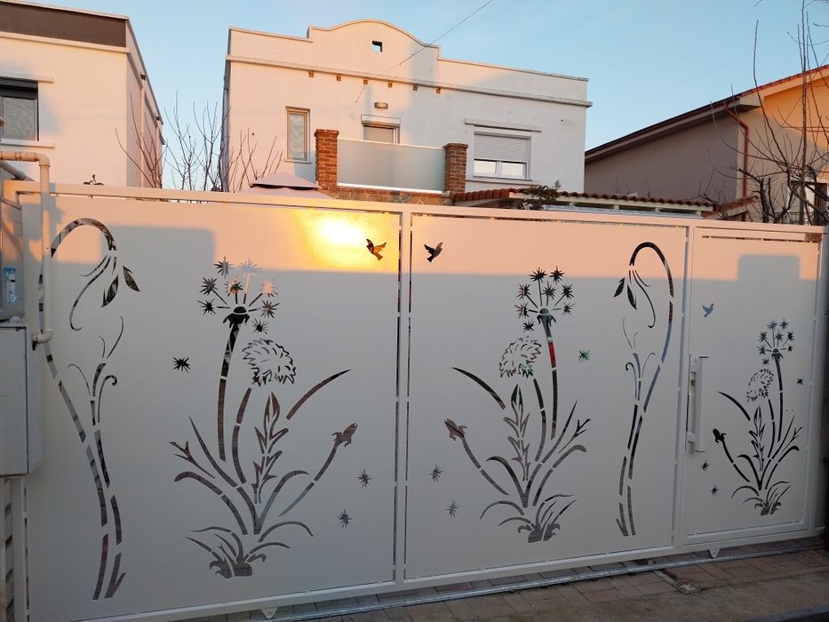 Garduri, panouri,debitare cu plasma