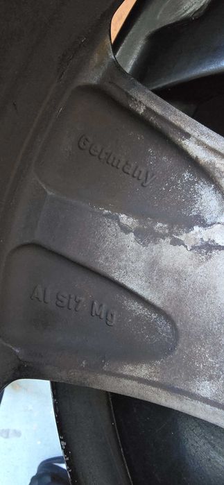 Оригинални алуминиеви джанти от Ауди 17 5x112 7.5J ET56 57.1