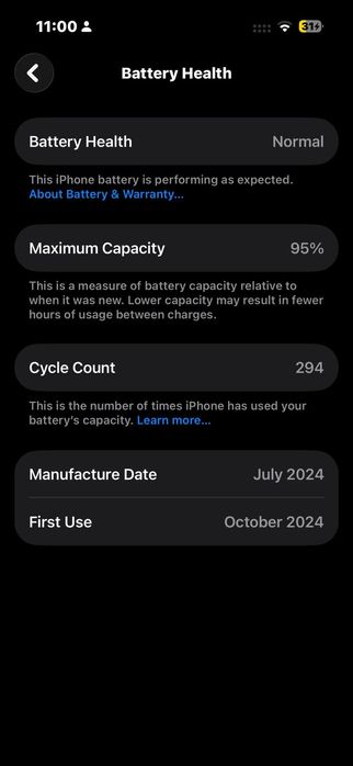 iPhone 16 256 GB UltraMarine Blue - Stare foarte buna