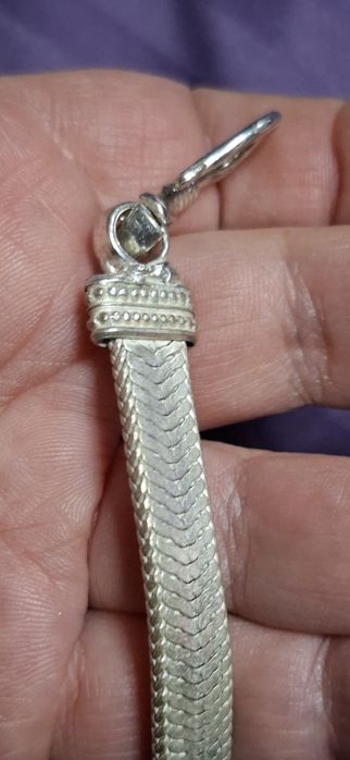 Set inox argintat barbati- India