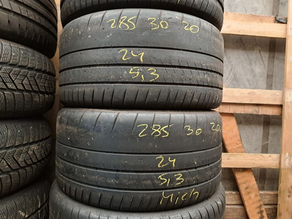 Set anvelope 285/30 R20 cu 275/35 R19 Michelin dot 2024