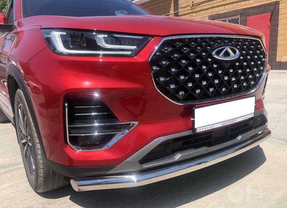 Защита переднего и заднего бампера Chery tiggo 8