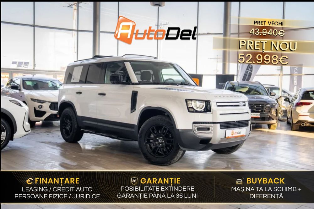 Land Rover Defender D300 MHEV 4WD Aut. "Hard Top" / Garantie extinsa / Pos. Leasing