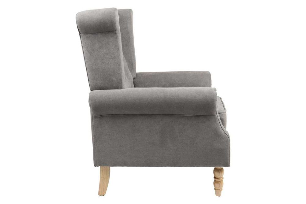 Удобно кресло Puzzle-home Piore, 3 цвята, Дървени крака, 77x80x106cm