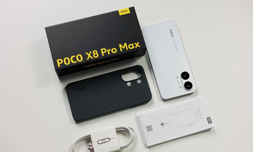 Xiaomi Poco X8 Pro Max 12/512 Gb White (белый)